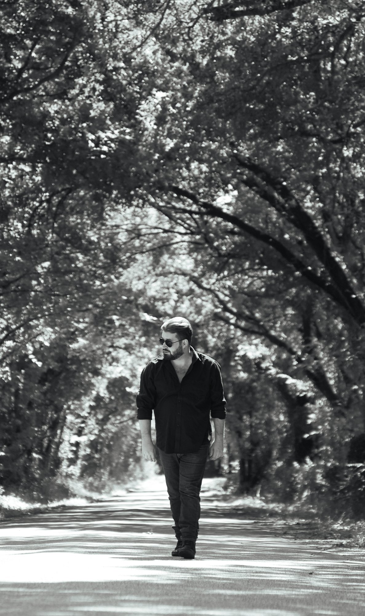 Sean Loomer walking